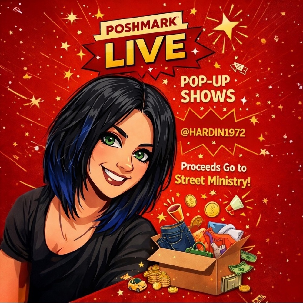Live show like and share my flyer that way you know I’m live deals and steals❤️